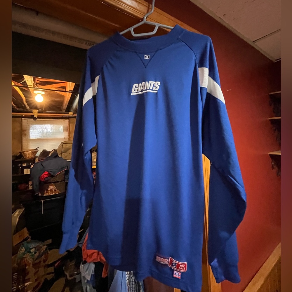 Giants Blue Long Sleeve Shirt